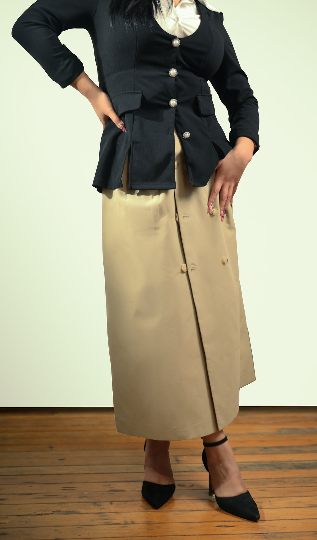 Button Skirt
