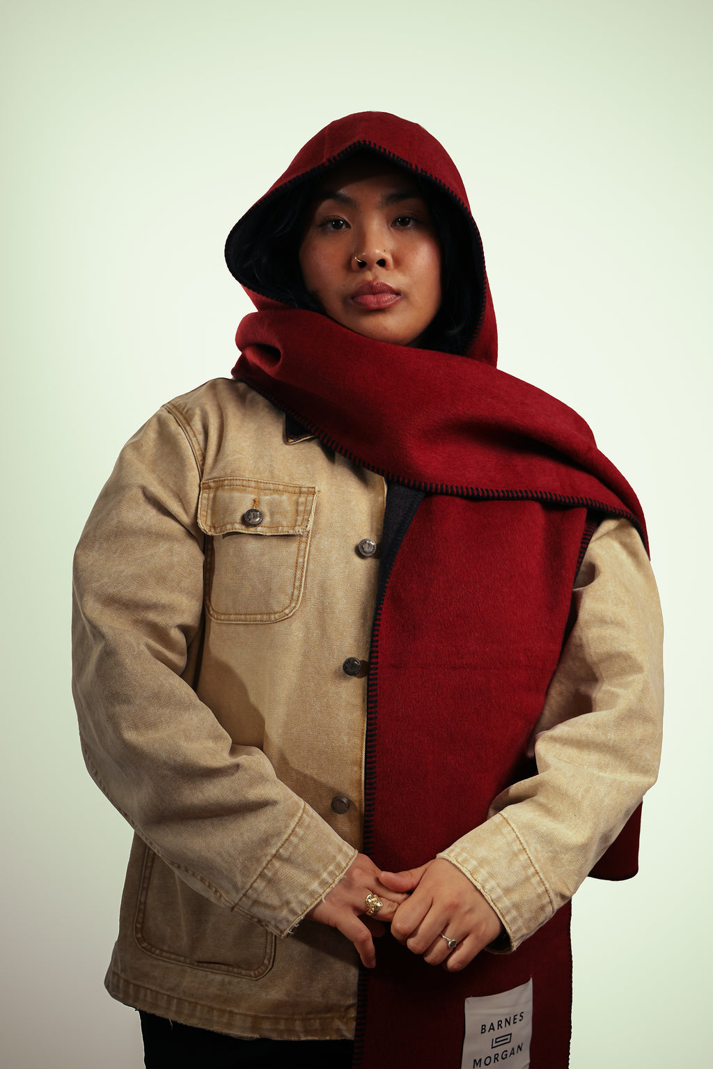 Washed Cotton Workwear Jacket