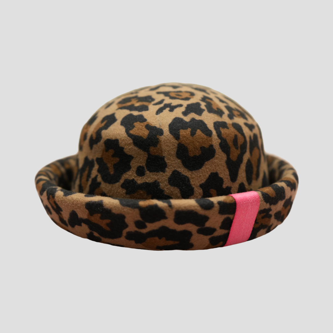 The Major - Leopard & Magenta Webbing