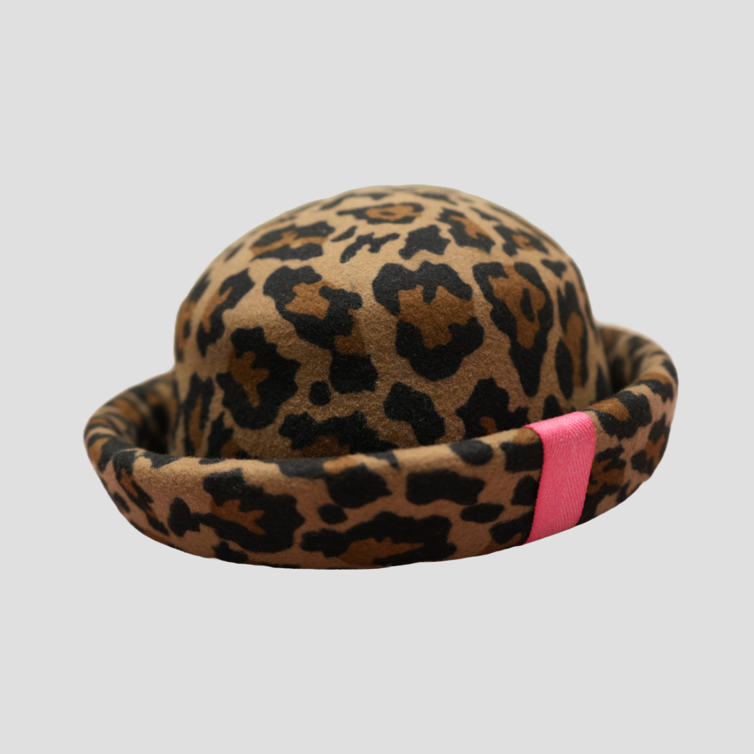 The Major - Leopard & Magenta Webbing