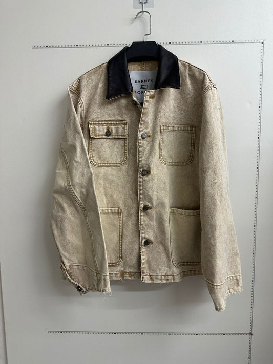 Washed Cotton Workwear Jacket