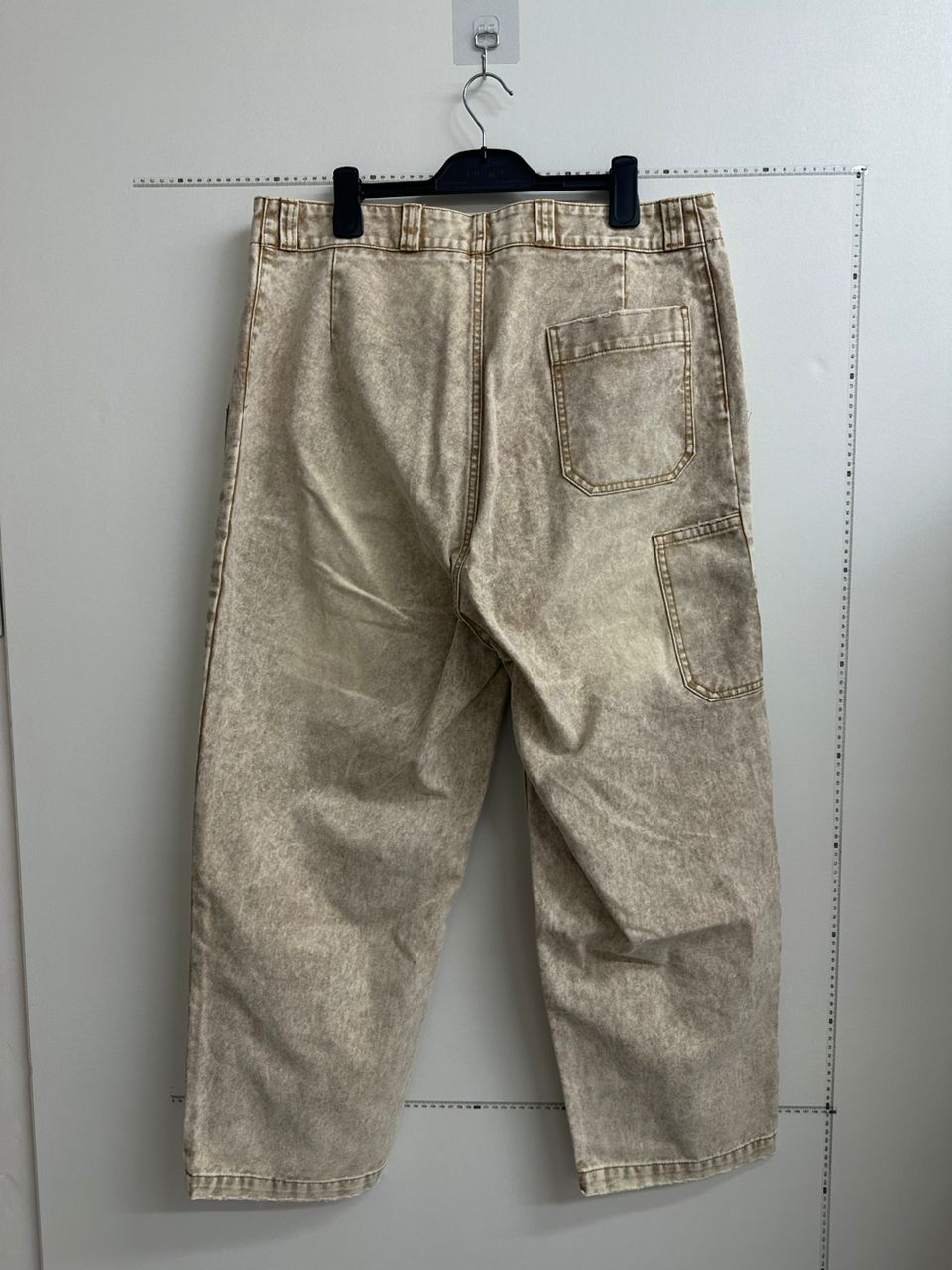 Washed Cotton Workwear Pants