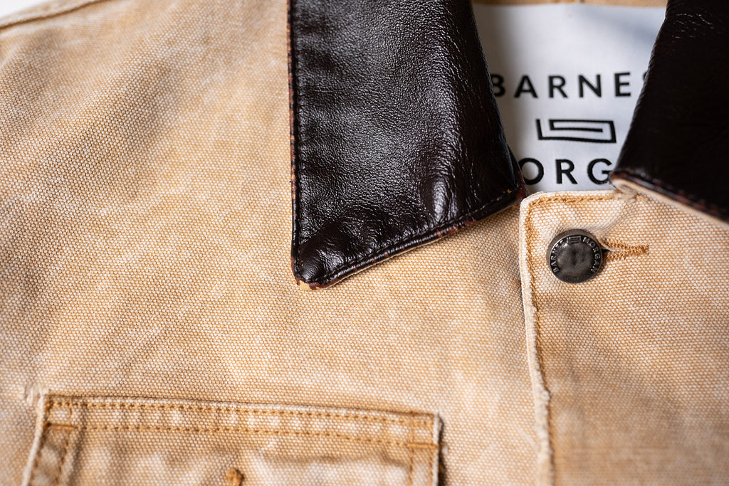 Washed Cotton Workwear Jacket