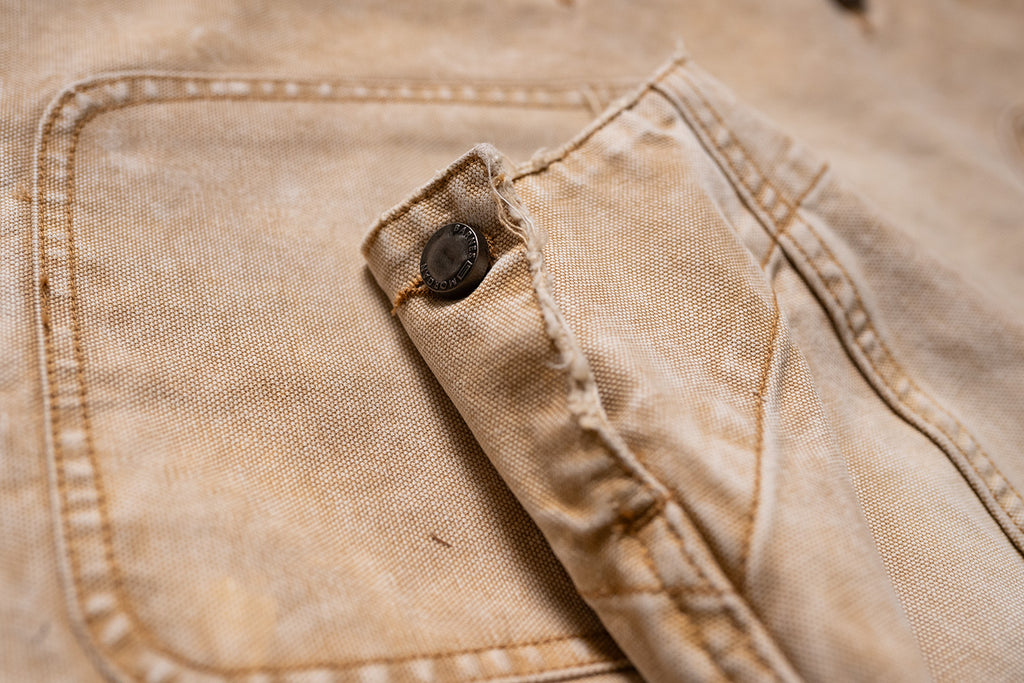 Washed Cotton Workwear Jacket