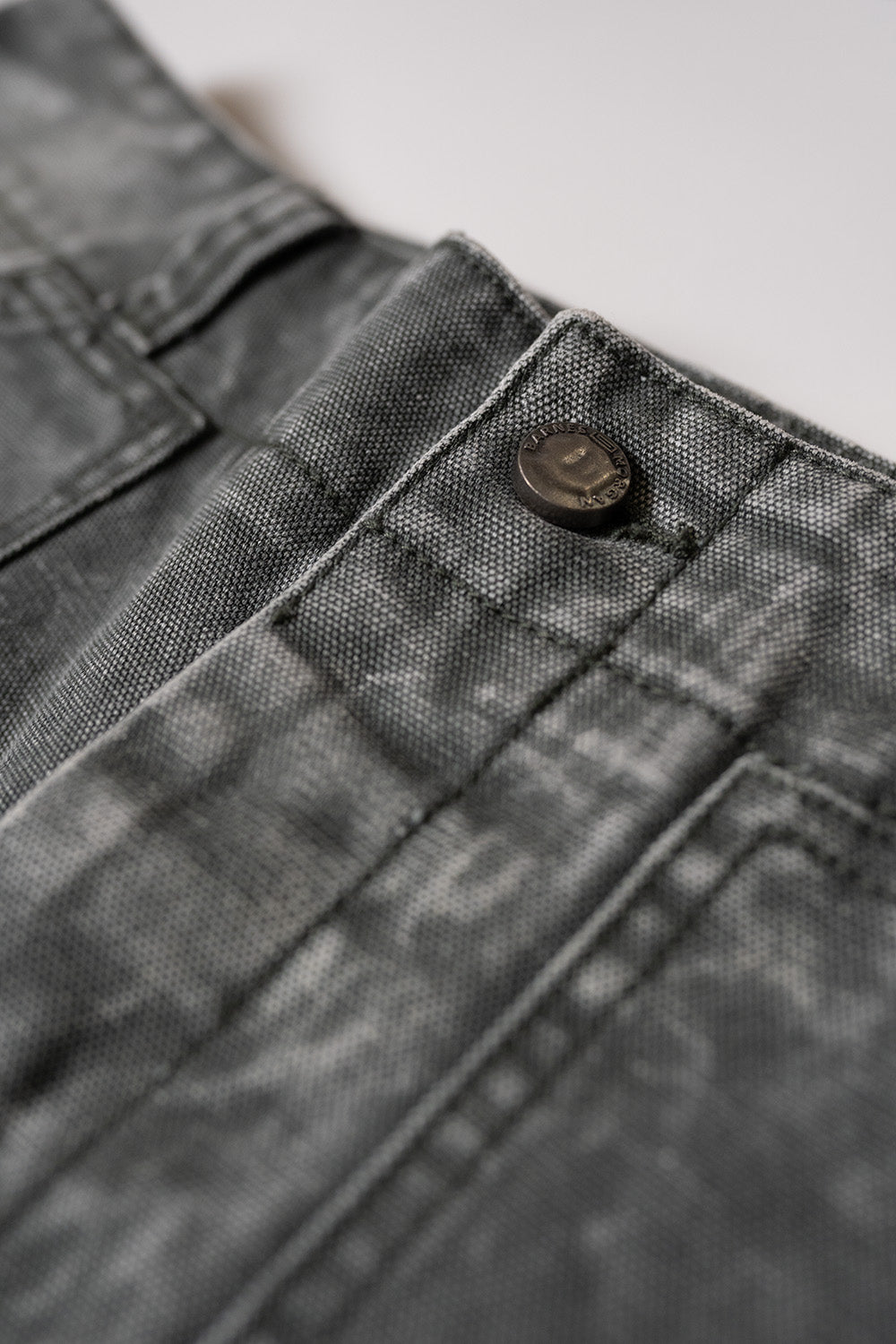 Washed Cotton Workwear Pants